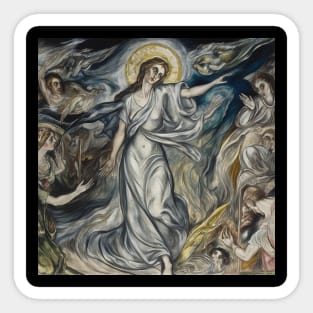 El Greco drawing Sticker